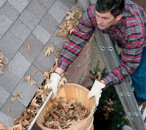 Clogged Gutter Cleaning Service